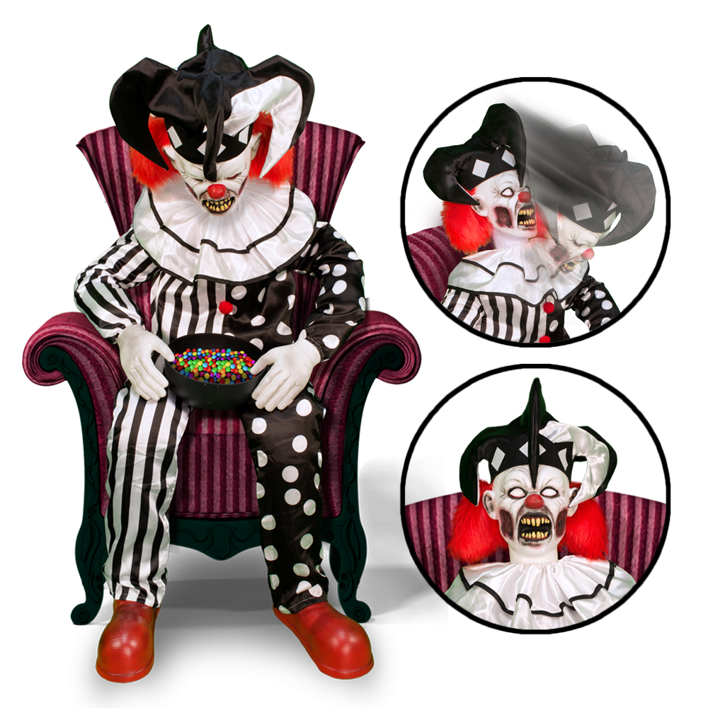 Sitting Scare Clown™